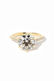 3.02ct D-VS1 Round Lab Diamond Isabela