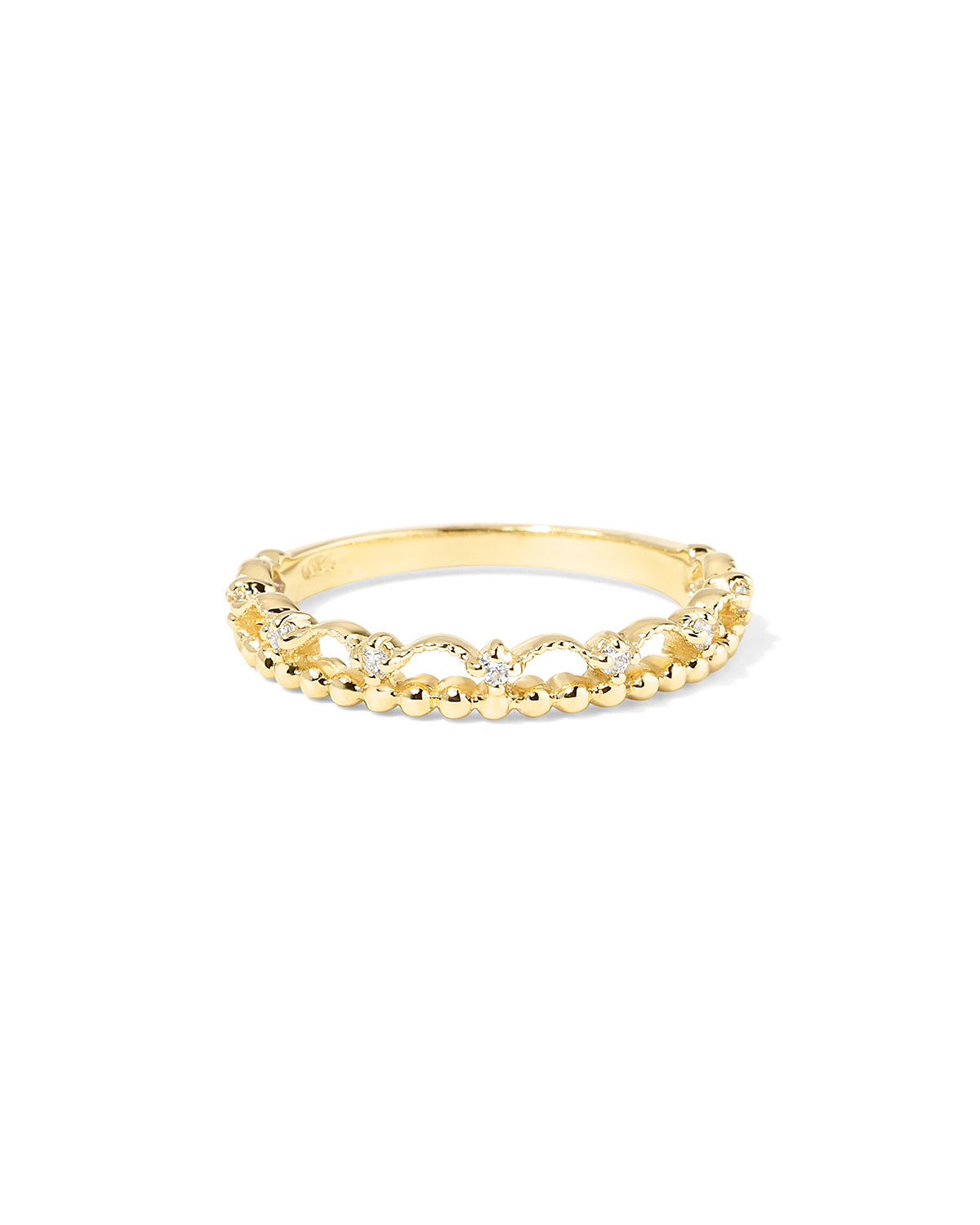 3.3mm Diamond Lace Ring