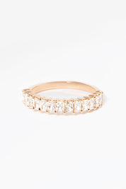 3.0mm Mini Radiant Lab Diamond Ring