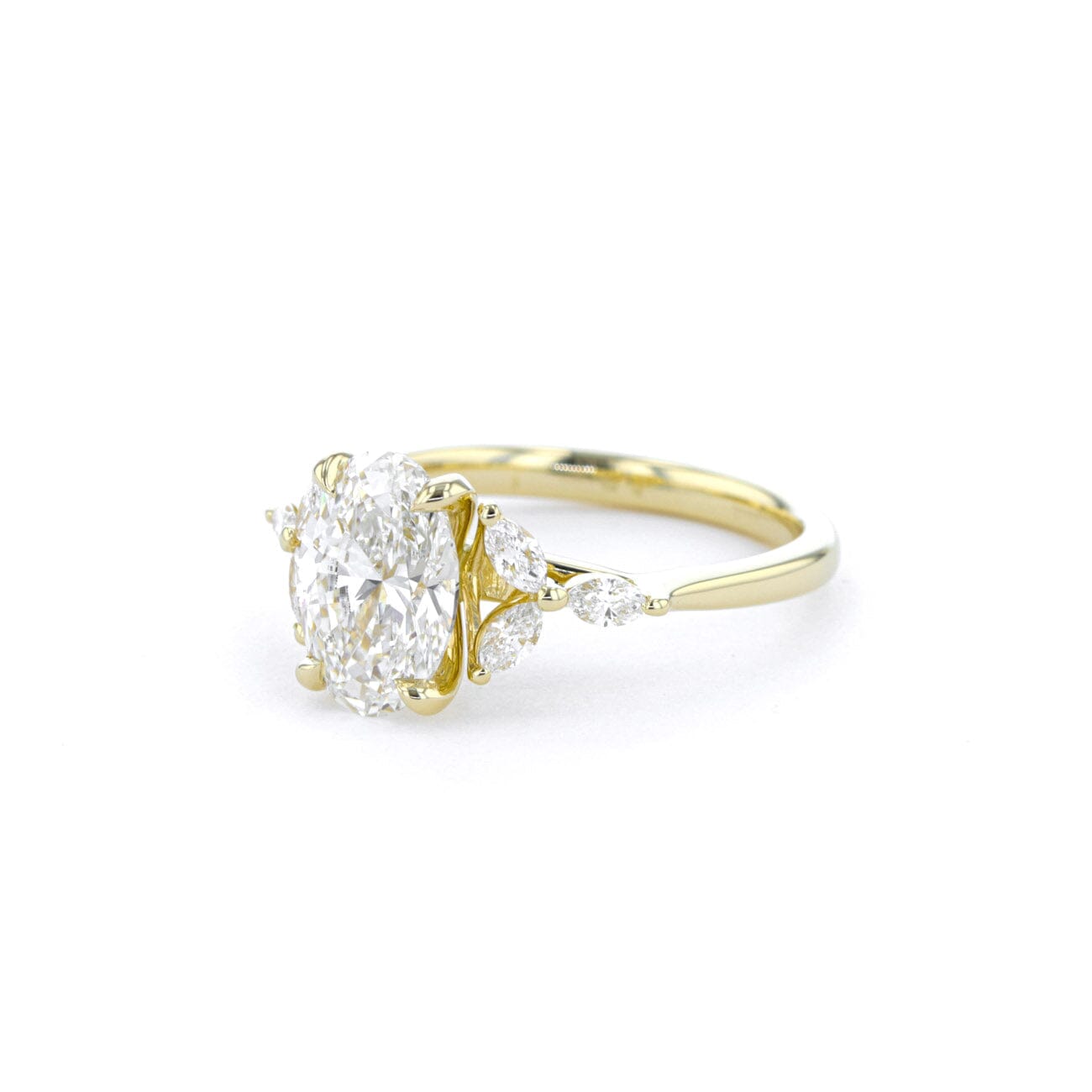 Amber Oval Engagement Rings Princess Bride Diamonds