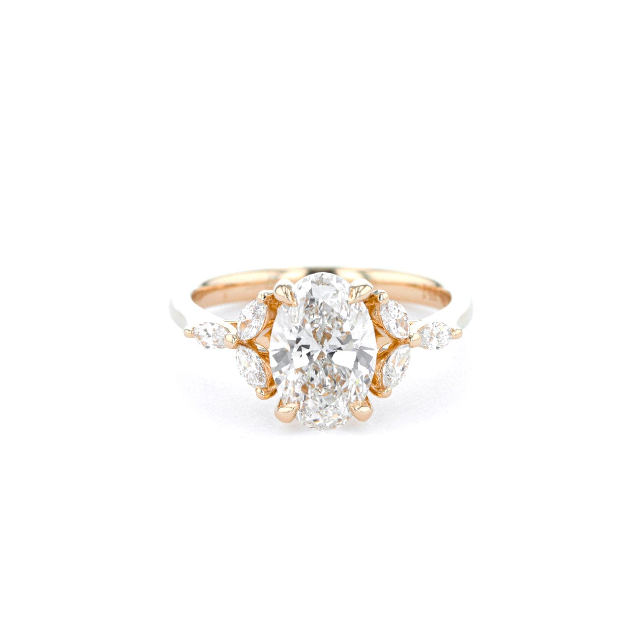 Amber Oval Engagement Rings Princess Bride Diamonds