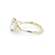 Amber Oval Engagement Rings Princess Bride Diamonds