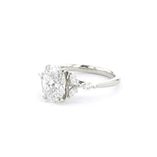 Amber Oval Engagement Rings Princess Bride Diamonds