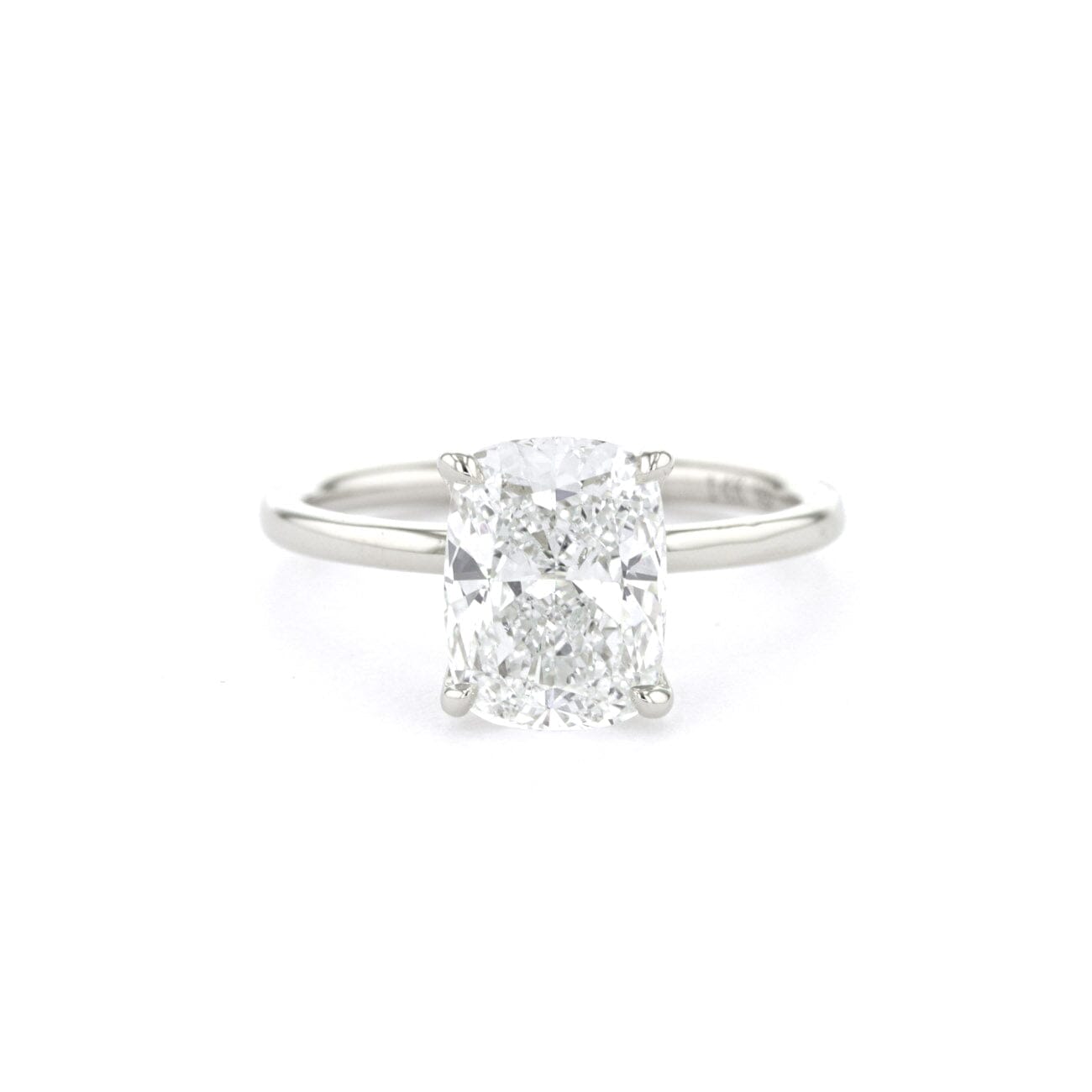 Caraline Cushion High Polish Engagement Rings Princess Bride Diamonds
