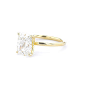 Caraline Cushion High Polish Engagement Rings Princess Bride Diamonds