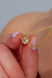 Caraline Round Diamond Pendant Necklaces Princess Bride Diamonds