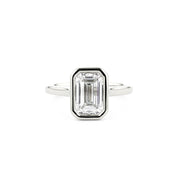 Casey Emerald High Polish Engagement Rings Princess Bride Diamonds