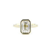 Casey Emerald High Polish Engagement Rings Princess Bride Diamonds