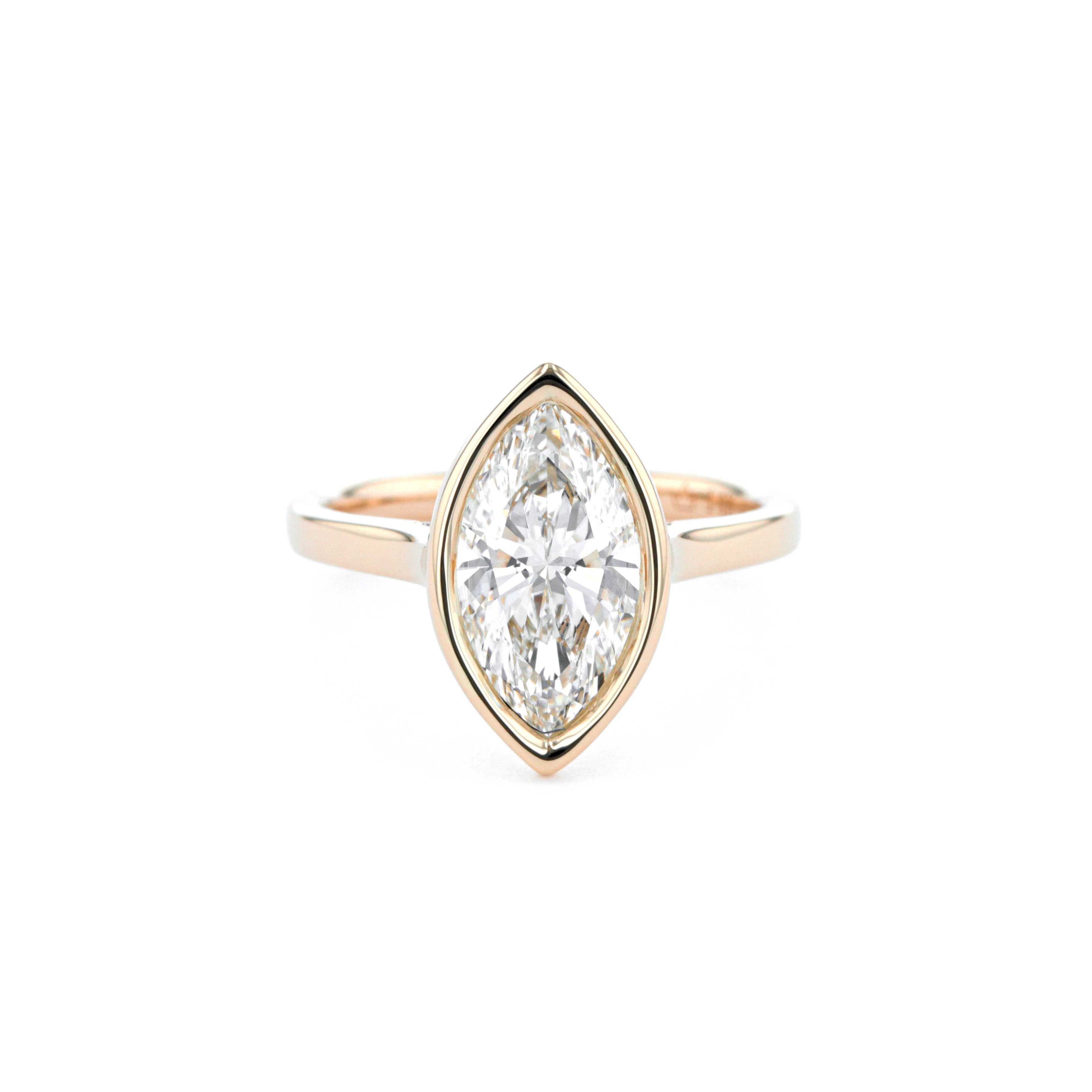 Casey Marquise High Polish Engagement Rings Princess Bride Diamonds