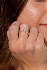 Curved Tori Band Rings Princess Bride Diamonds