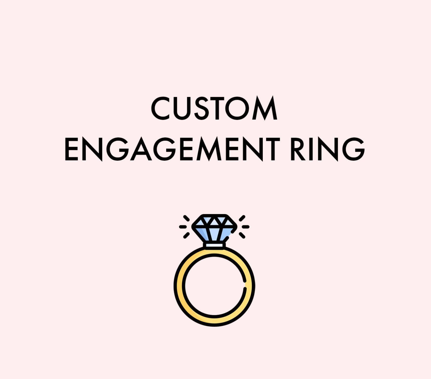 Custom Engagement Ring for Dan (11/10/23 rb) Pending Princess Bride Diamonds