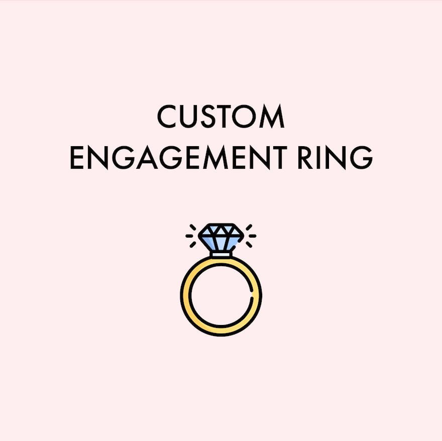 Custom Engagement Ring for Logan (5/4/24 rb) Pending Princess Bride Diamonds 