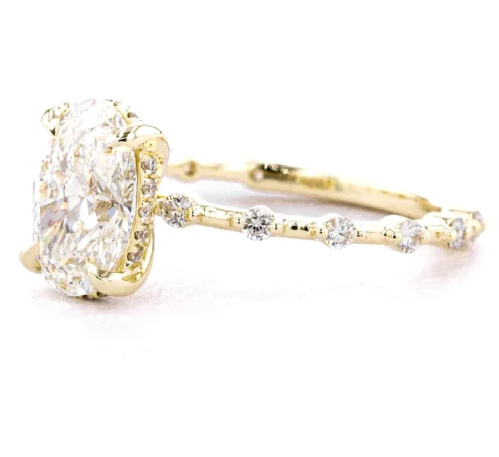 Custom Engagement Ring for Nick (11/20/23 kk) Rings Princess Bride Diamonds
