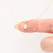 Dainty Blessing Pendant Necklaces Princess Bride Diamonds