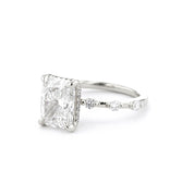 Daisy Cushion Engagement Rings Princess Bride Diamonds