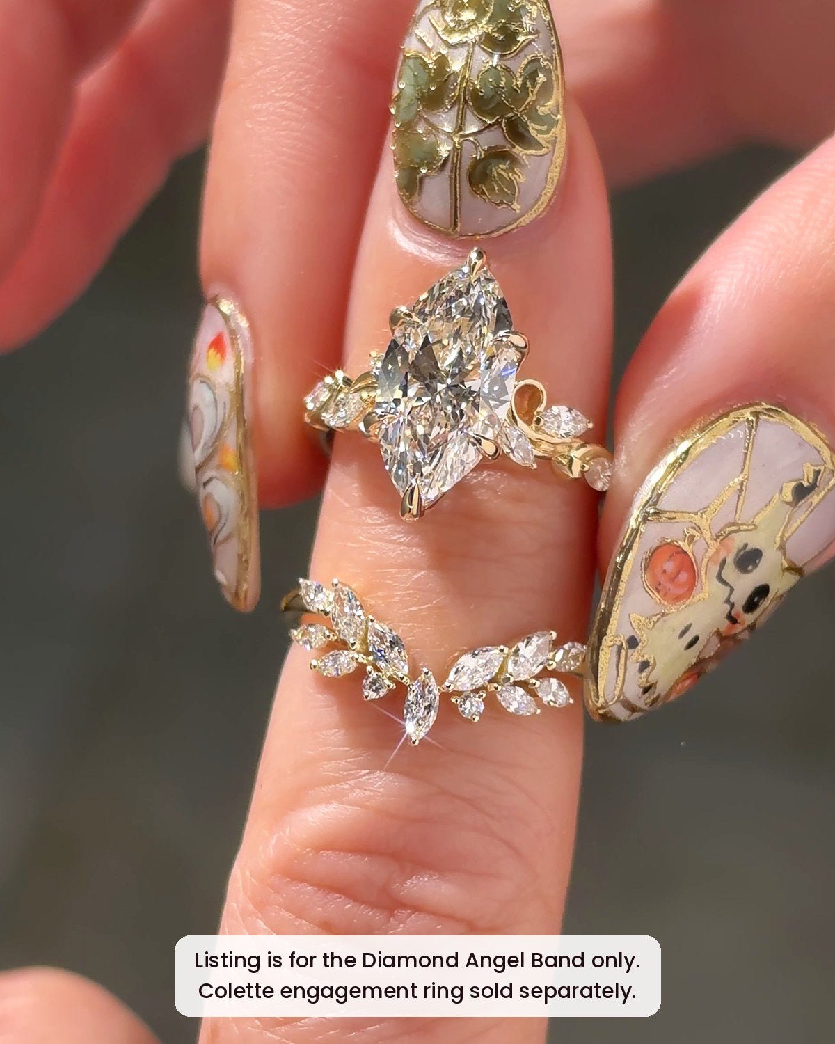 Diamond Angel Band - PBD Rings