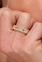 Diamond Bandolier Eternity Band Rings Princess Bride Diamonds