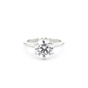 Isabela Round High Polish Engagement Rings Princess Bride Diamonds