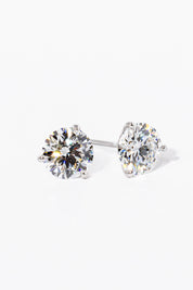 2.71ct D-VVS1 Round Lab Diamond Juliette Studs