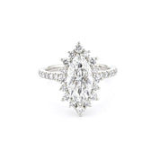 Kaia Marquise Pavé Engagement Rings Princess Bride Diamonds