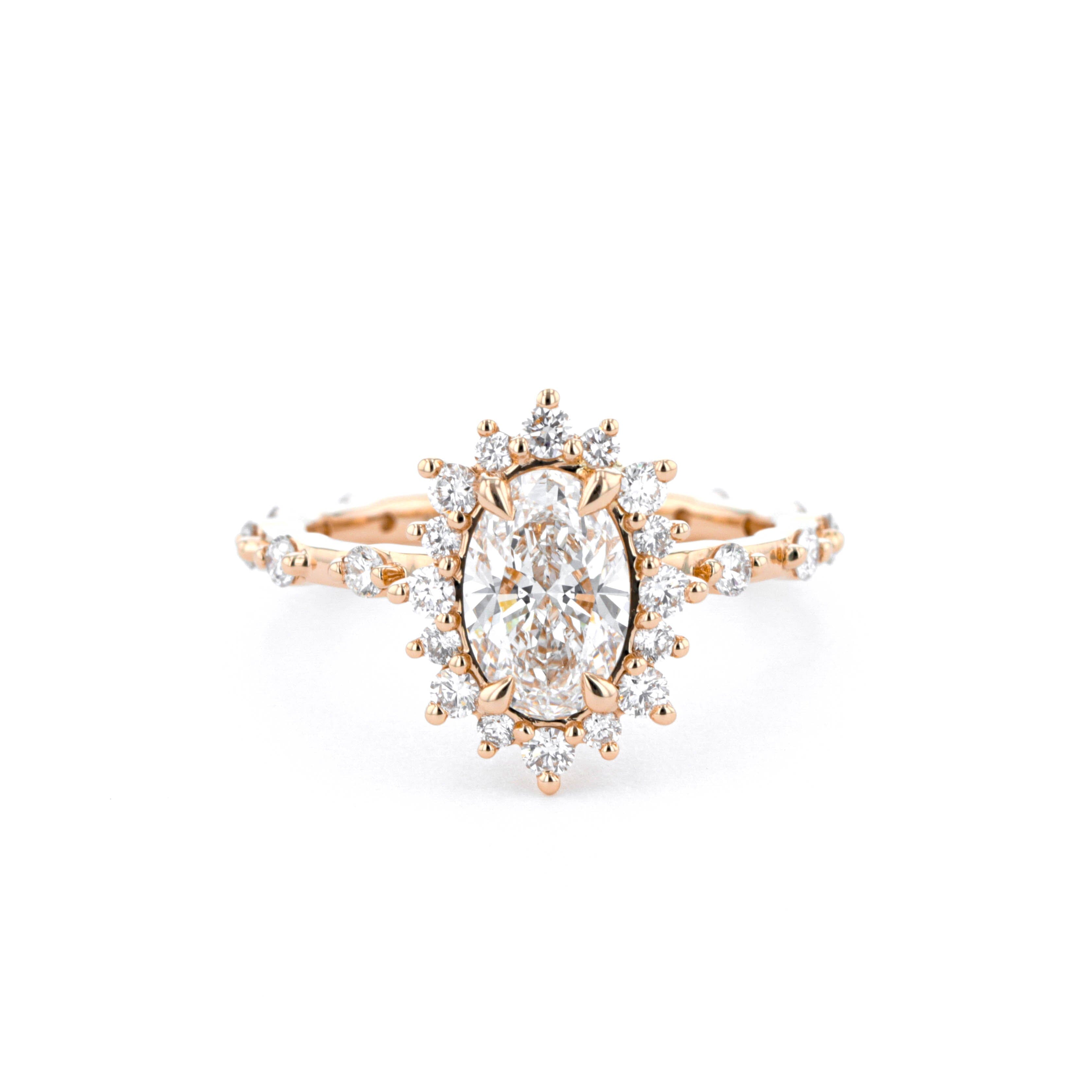 Kaia Oval Engagement Rings Princess Bride Diamonds