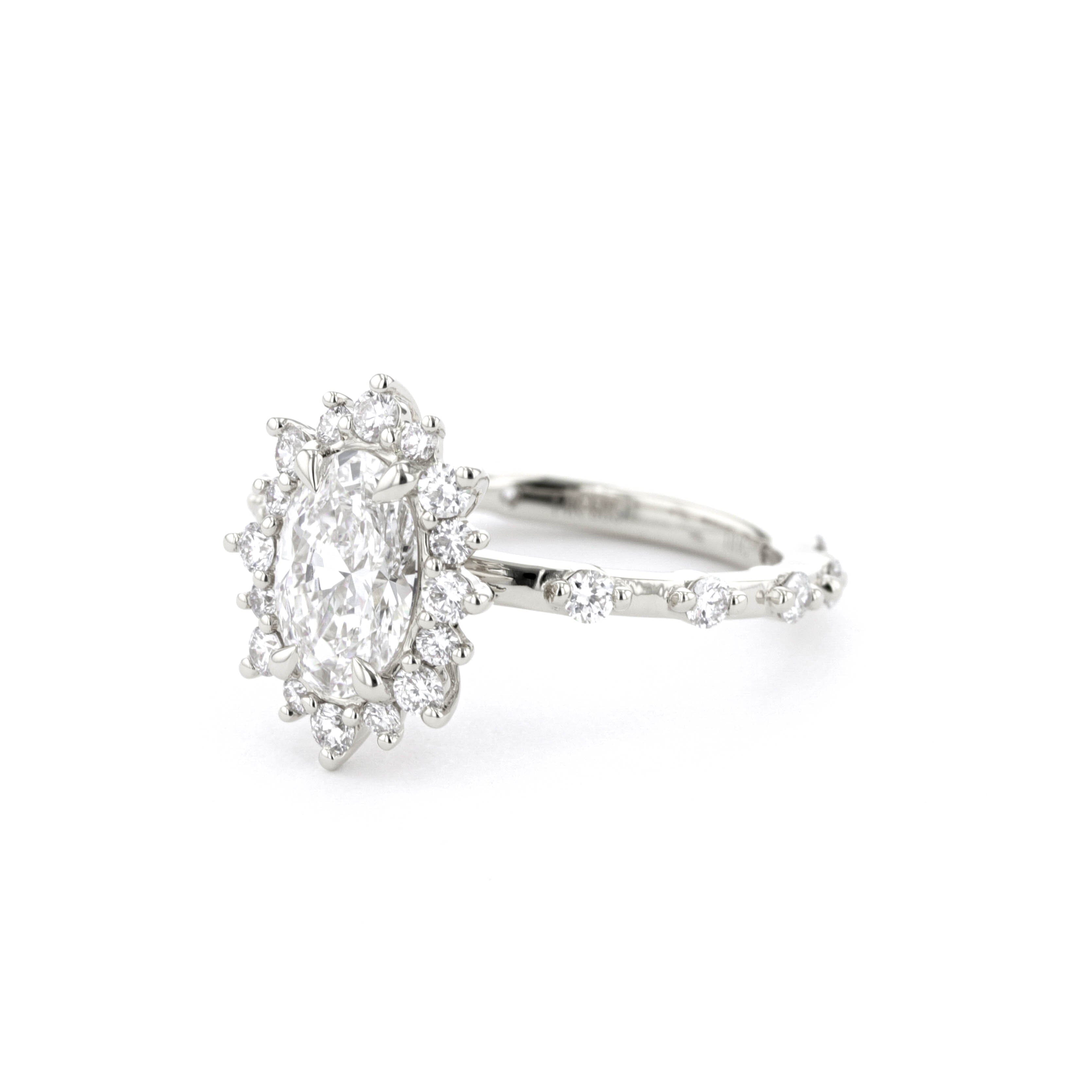 Kaia Oval Engagement Rings Princess Bride Diamonds