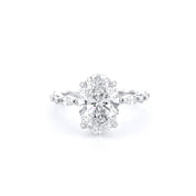 Kelsey Oval Engagement Rings Princess Bride Diamonds