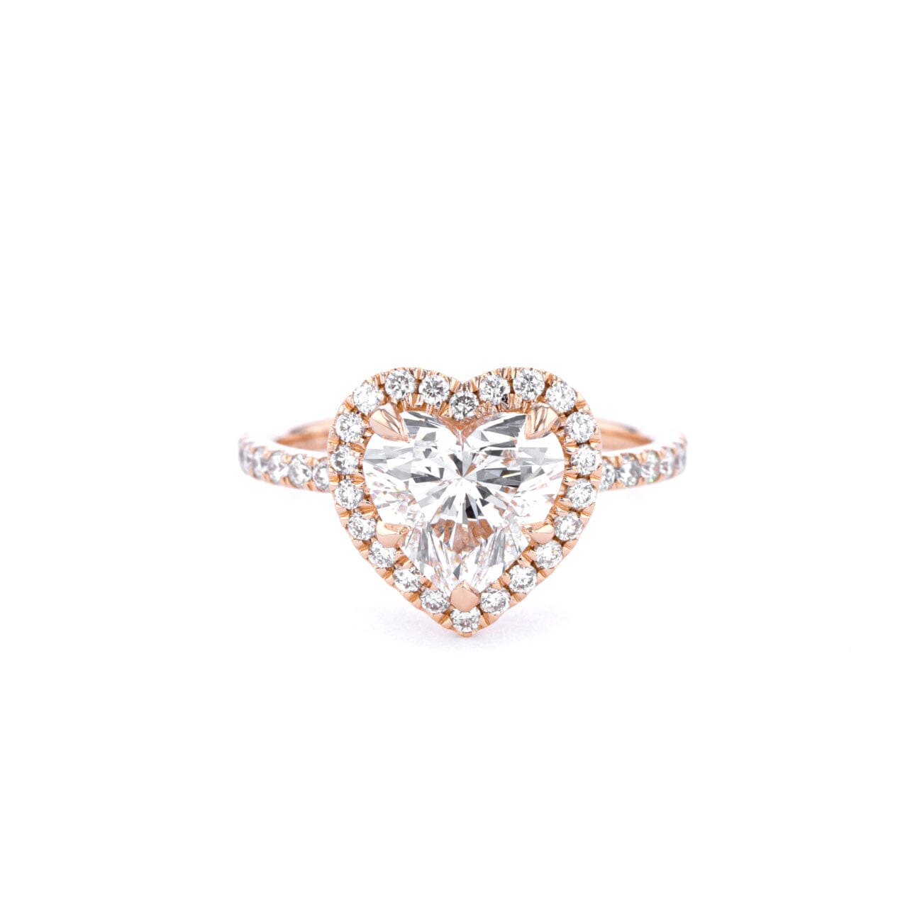 Leilani Heart Engagement Rings Princess Bride Diamonds