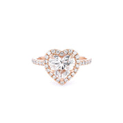 Leilani Heart Engagement Rings Princess Bride Diamonds
