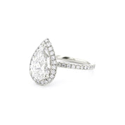 Leilani Pear Engagement Rings Princess Bride Diamonds