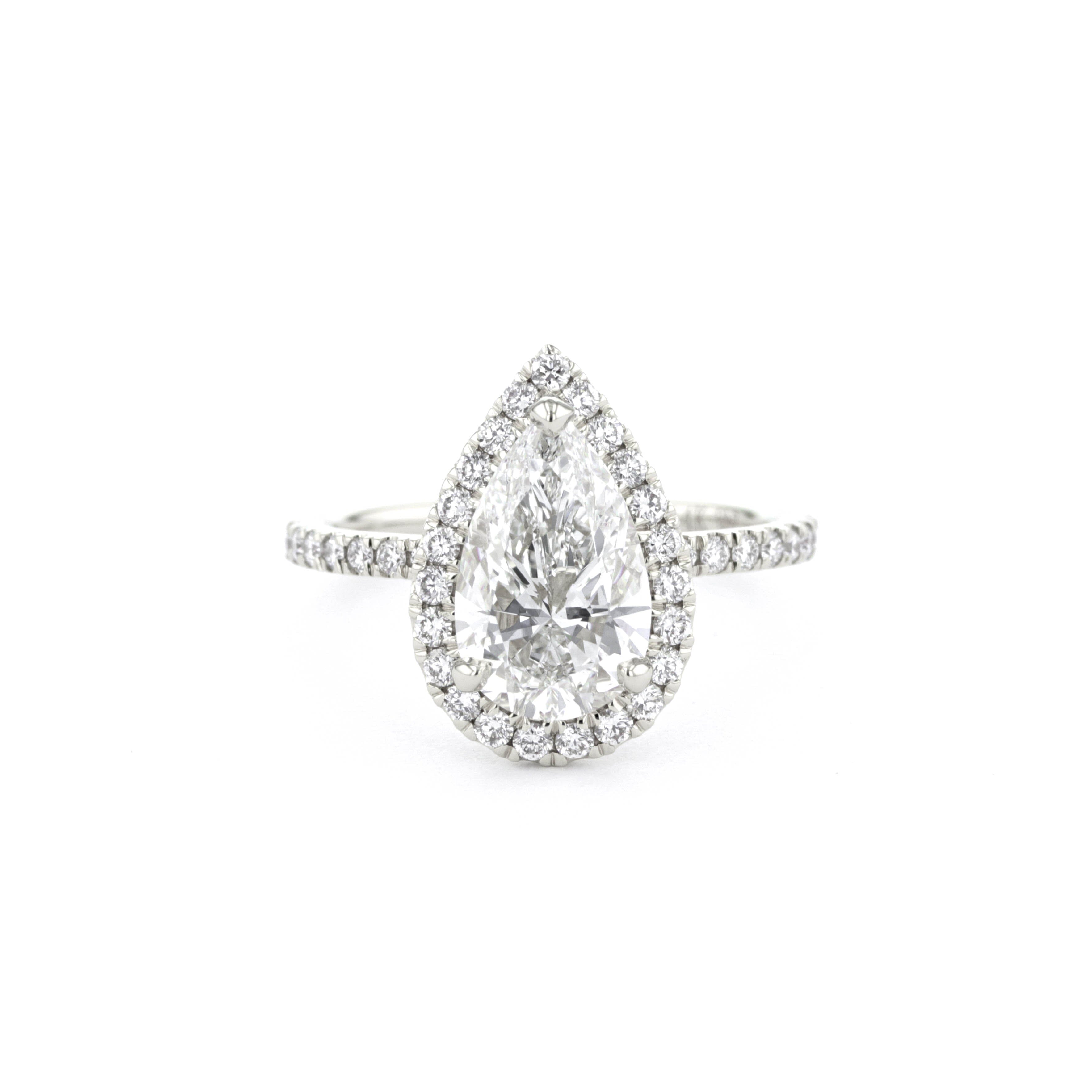 Leilani Pear Engagement Rings Princess Bride Diamonds