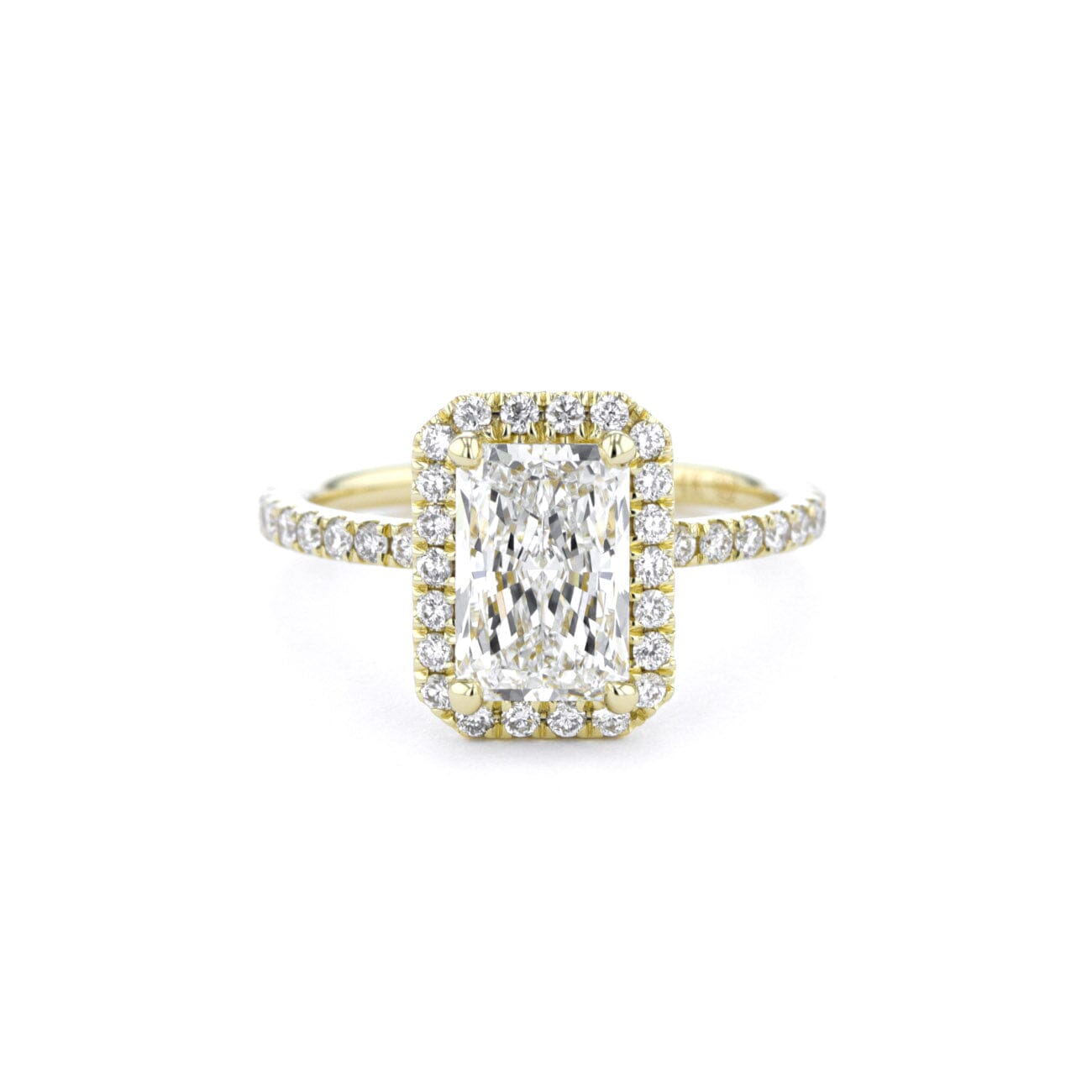 Leilani Radiant Engagement Rings Princess Bride Diamonds