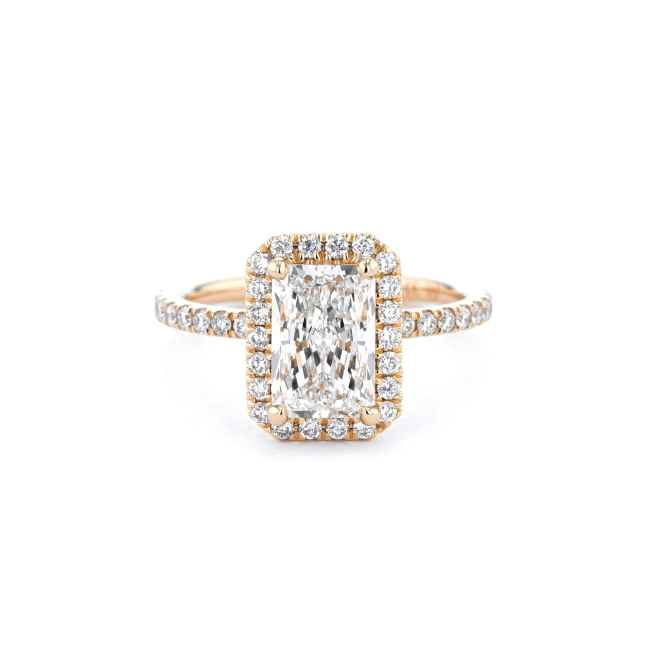 Leilani Radiant Engagement Rings Princess Bride Diamonds