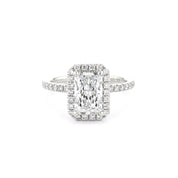 Leilani Radiant Engagement Rings Princess Bride Diamonds
