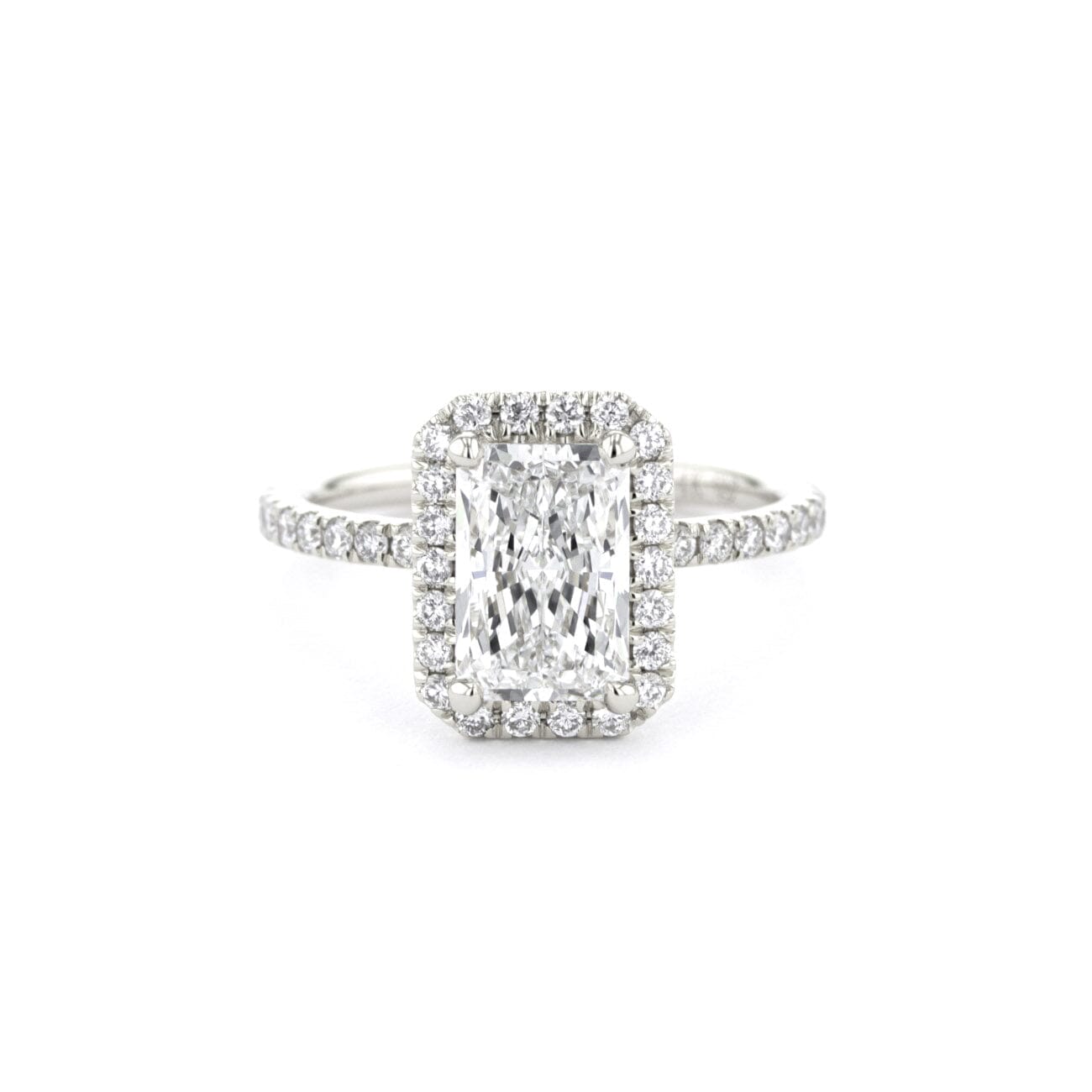 Leilani Radiant Engagement Rings Princess Bride Diamonds