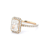 Leilani Radiant Engagement Rings Princess Bride Diamonds