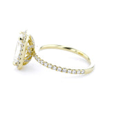 Leilani Radiant Engagement Rings Princess Bride Diamonds