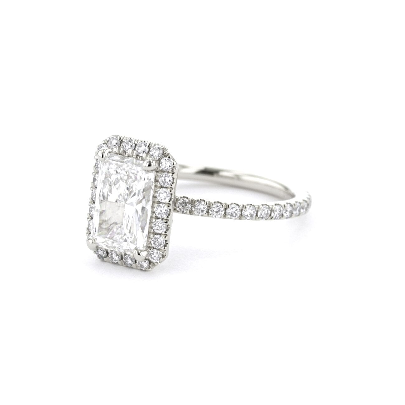 Leilani Radiant Engagement Rings Princess Bride Diamonds