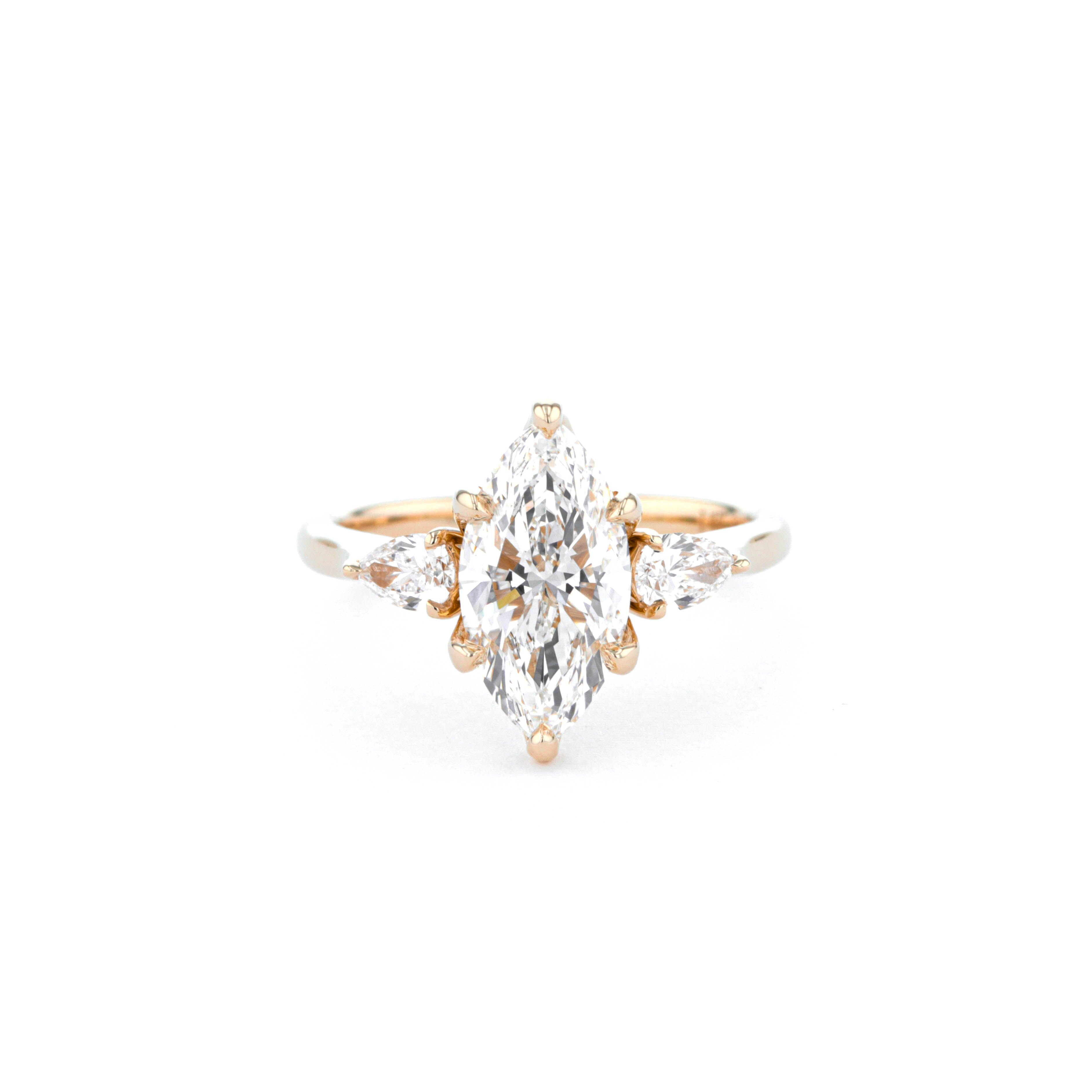 Lisa Marquise Engagement Rings Princess Bride Diamonds