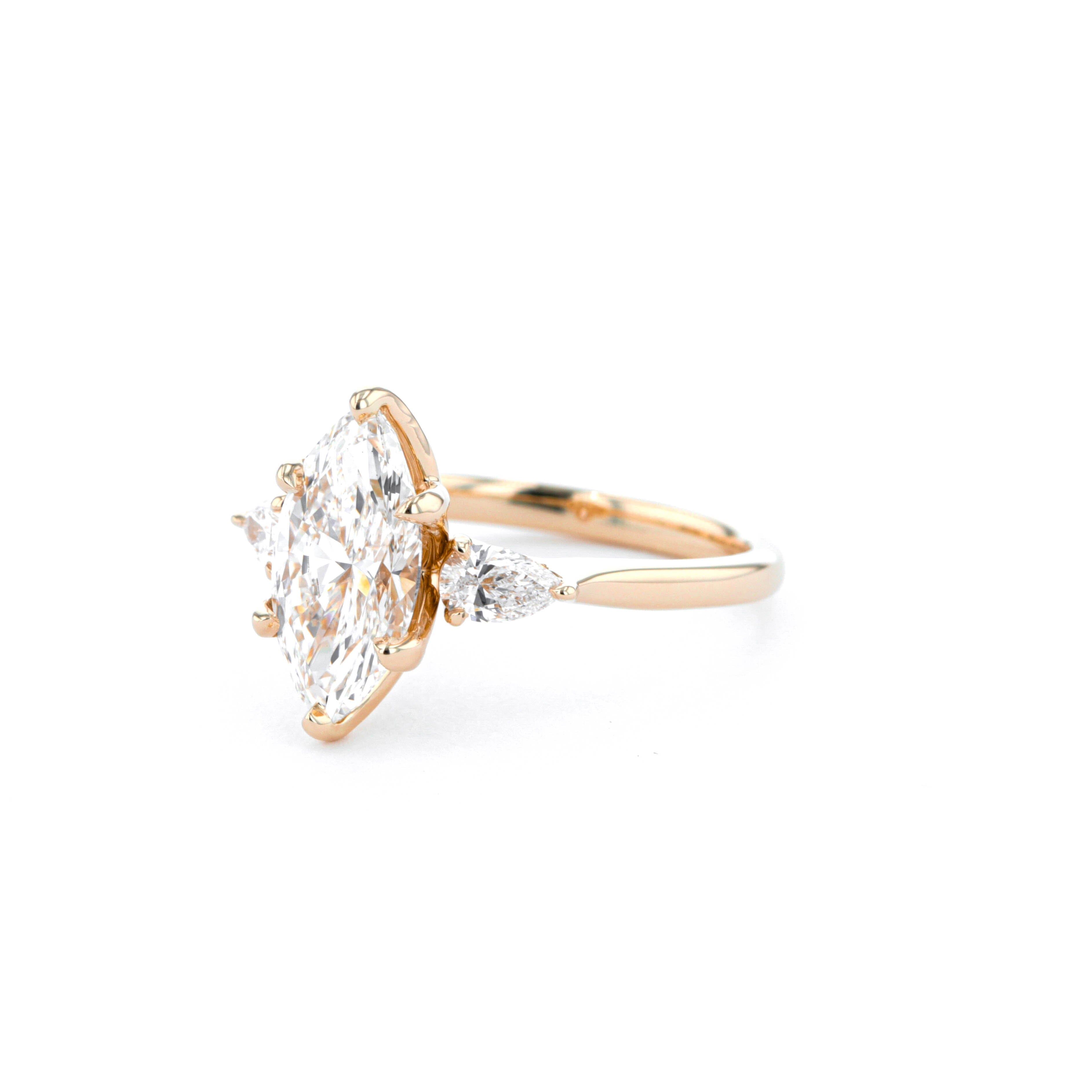 Lisa Marquise Engagement Rings Princess Bride Diamonds
