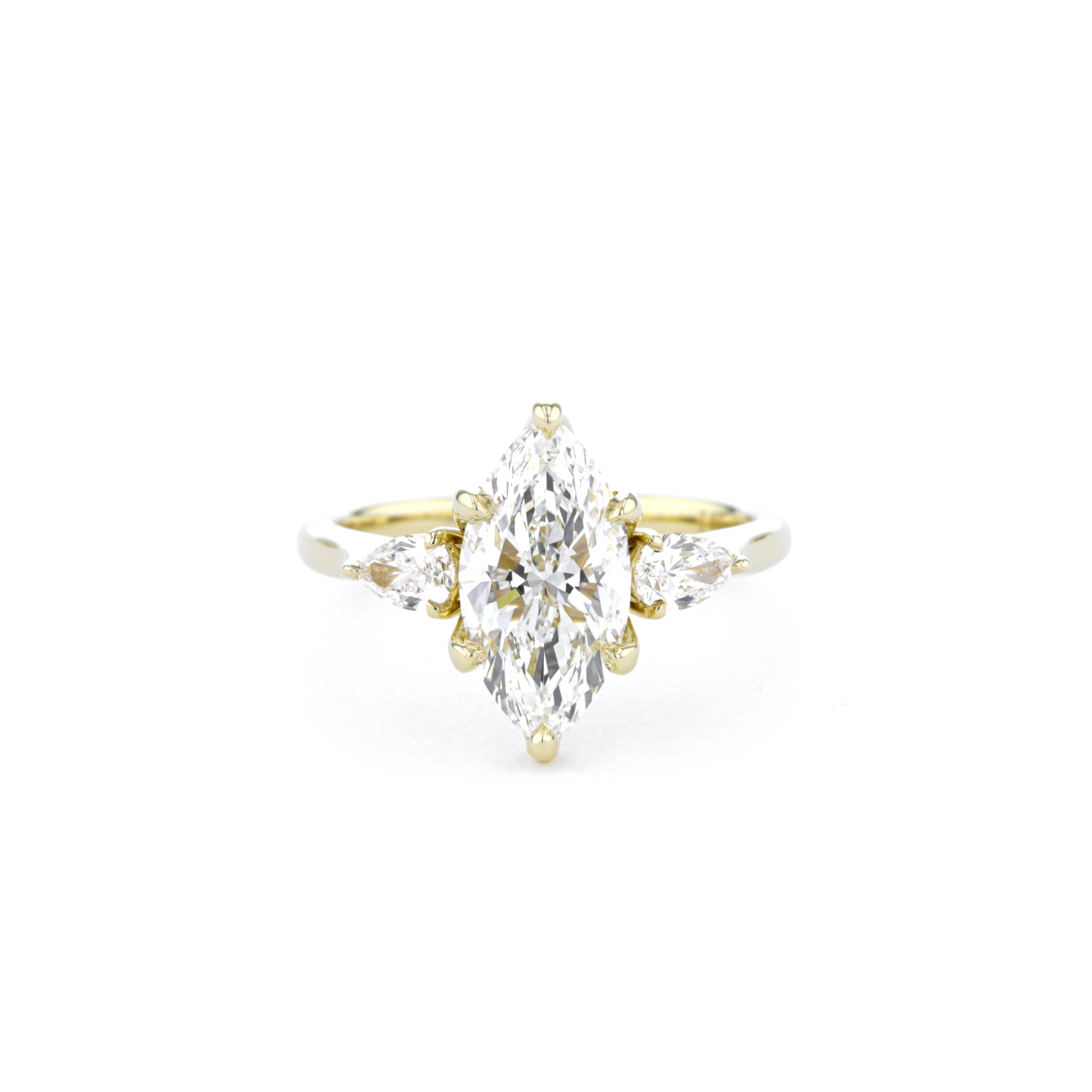 Lisa Marquise Engagement Rings Princess Bride Diamonds