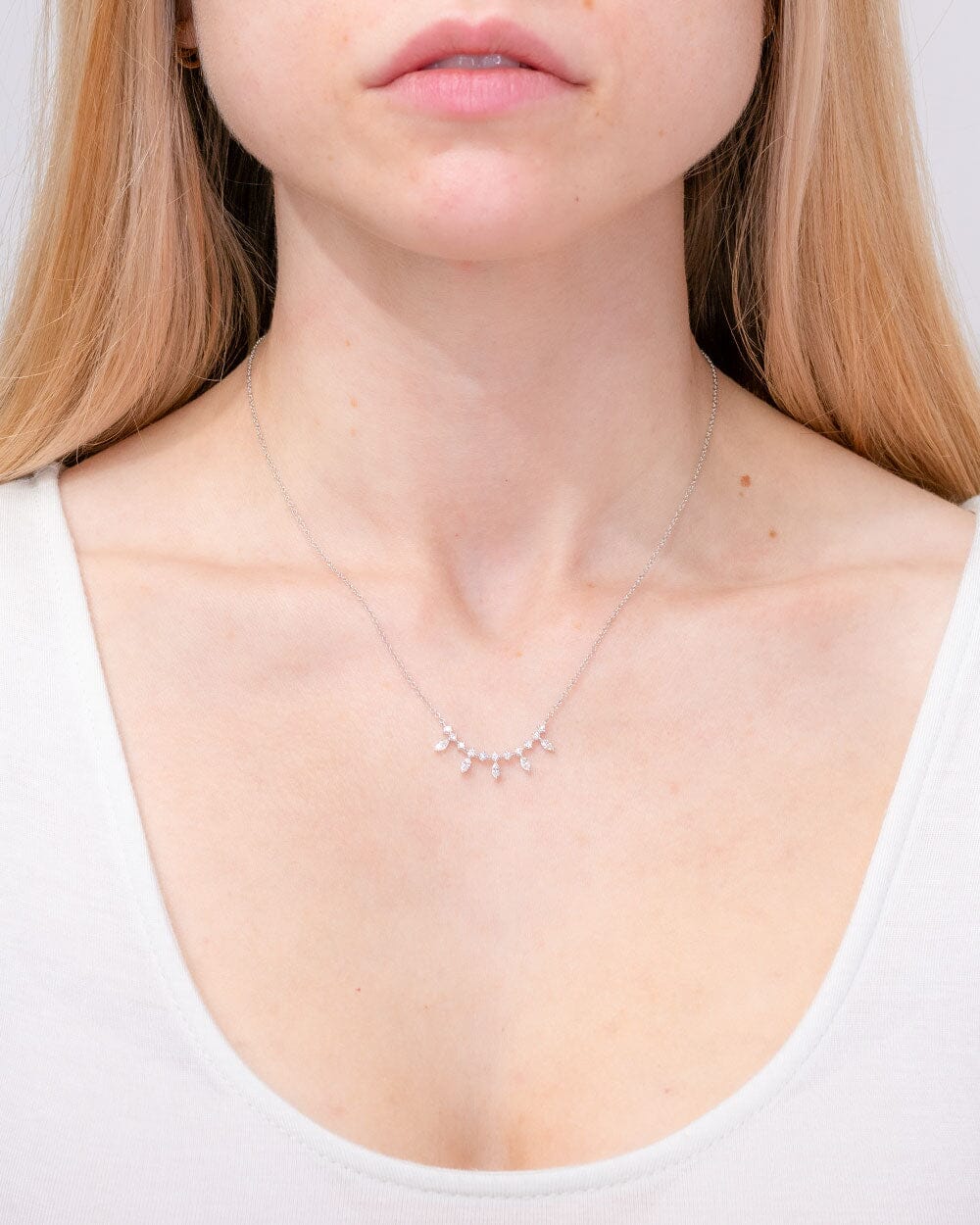 Marquise Diamond Bar Necklace Necklaces Princess Bride Diamonds