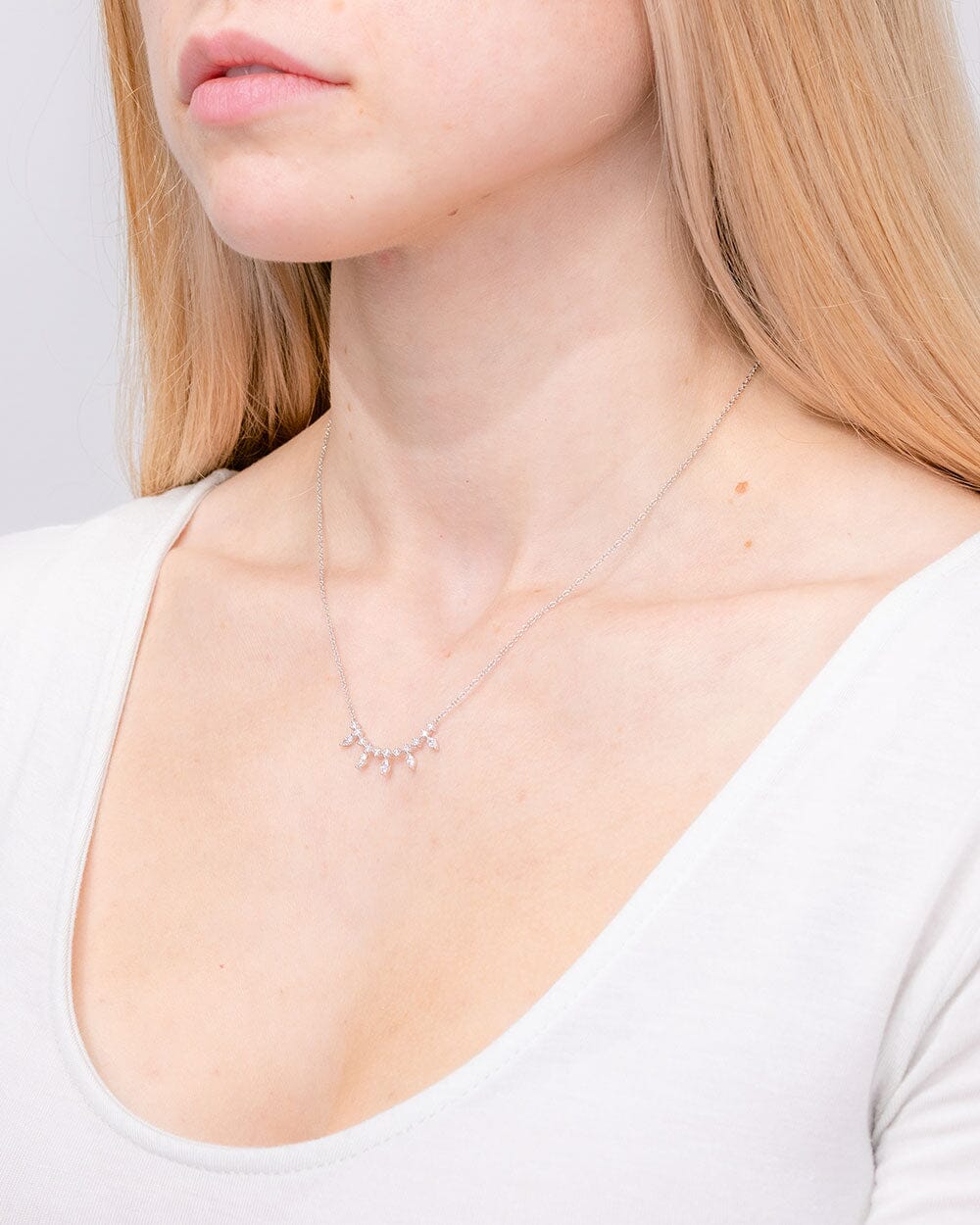 Marquise Diamond Bar Necklace Necklaces Princess Bride Diamonds