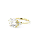 Meghan Round Engagement Rings Princess Bride Diamonds