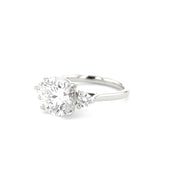 Meghan Round Engagement Rings Princess Bride Diamonds