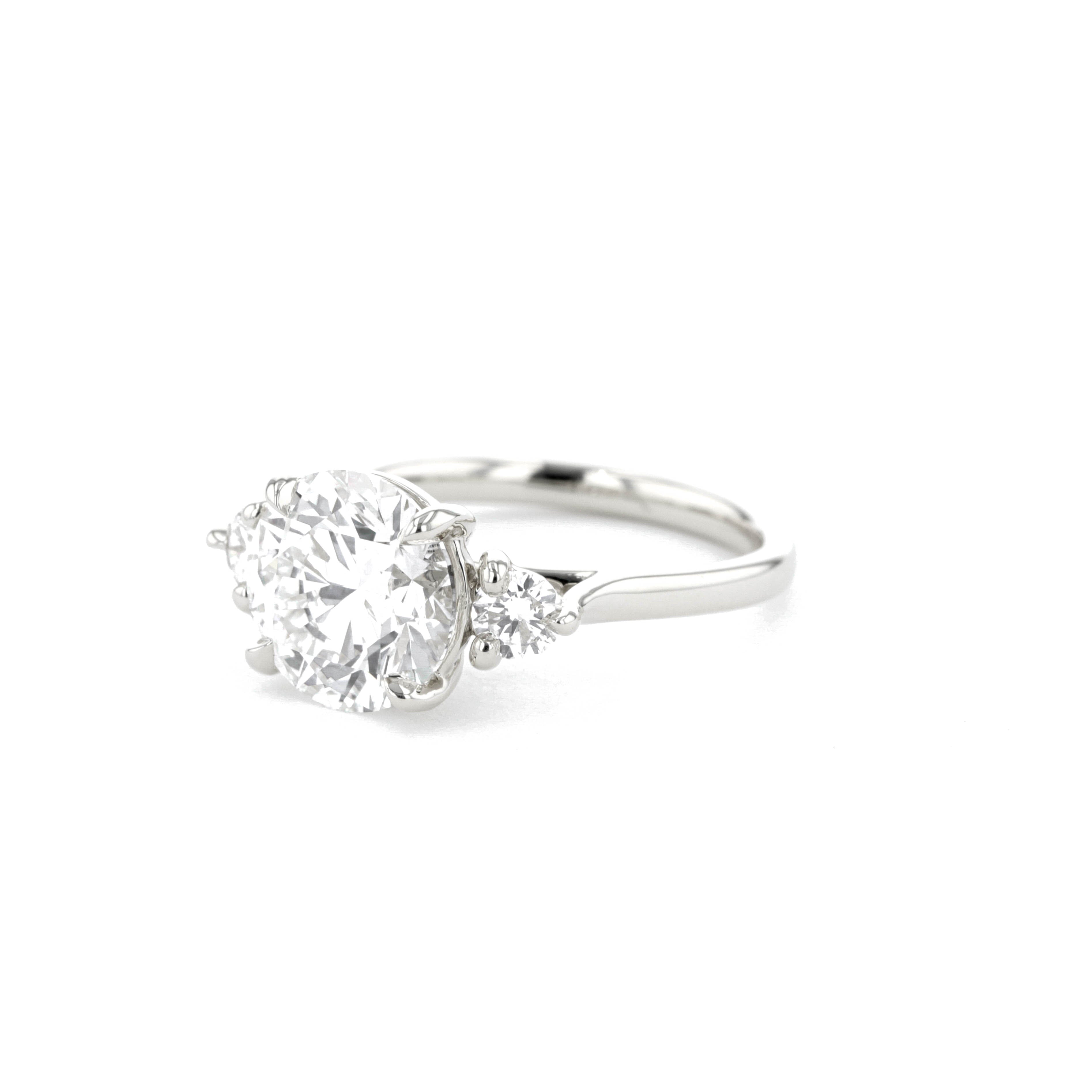 Meghan Round Engagement Rings Princess Bride Diamonds