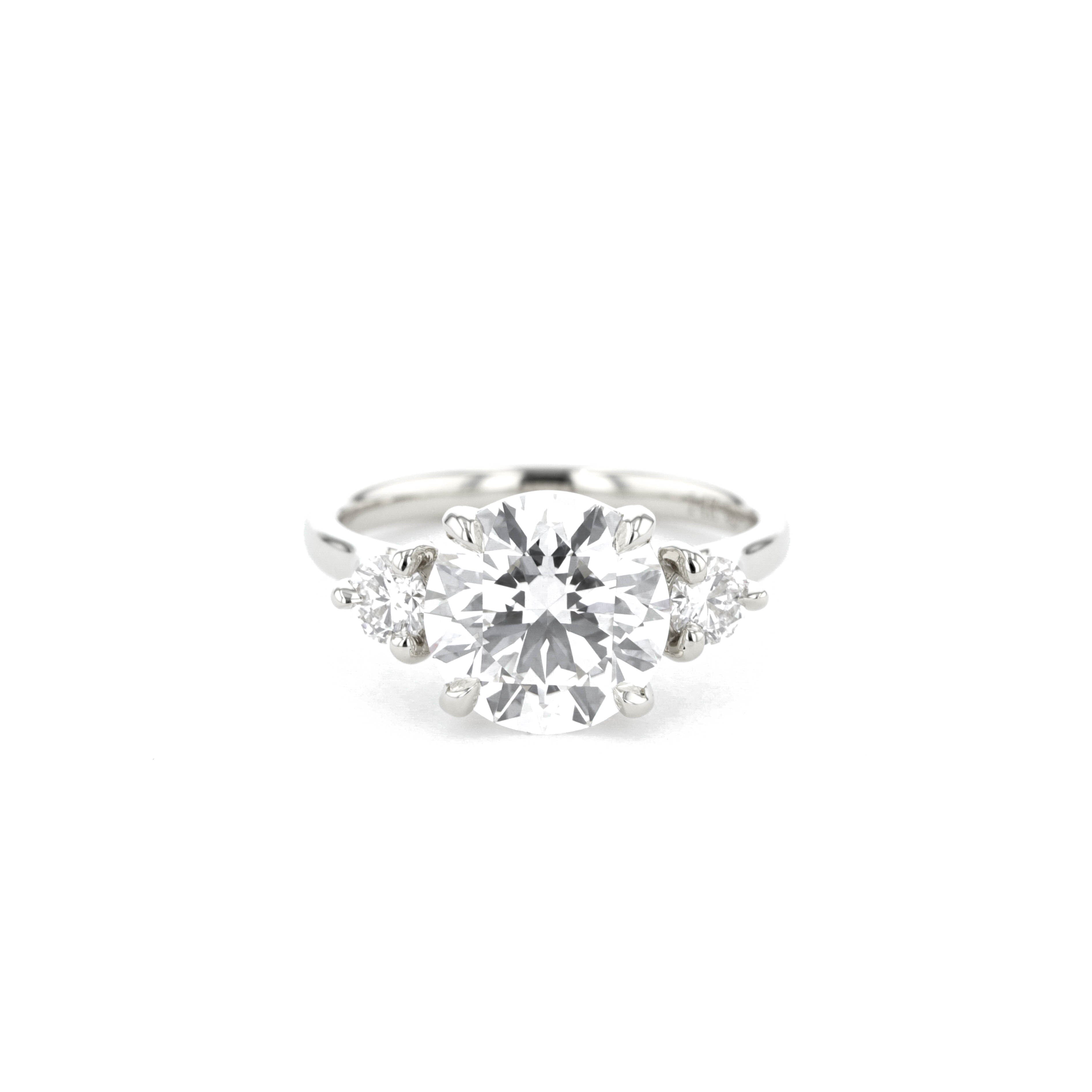 Meghan Round Engagement Rings Princess Bride Diamonds