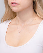 Mini Diamond Halo Necklace White Gold Necklaces Princess Bride Diamonds