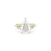 Nova Pear Engagement Rings Princess Bride Diamonds