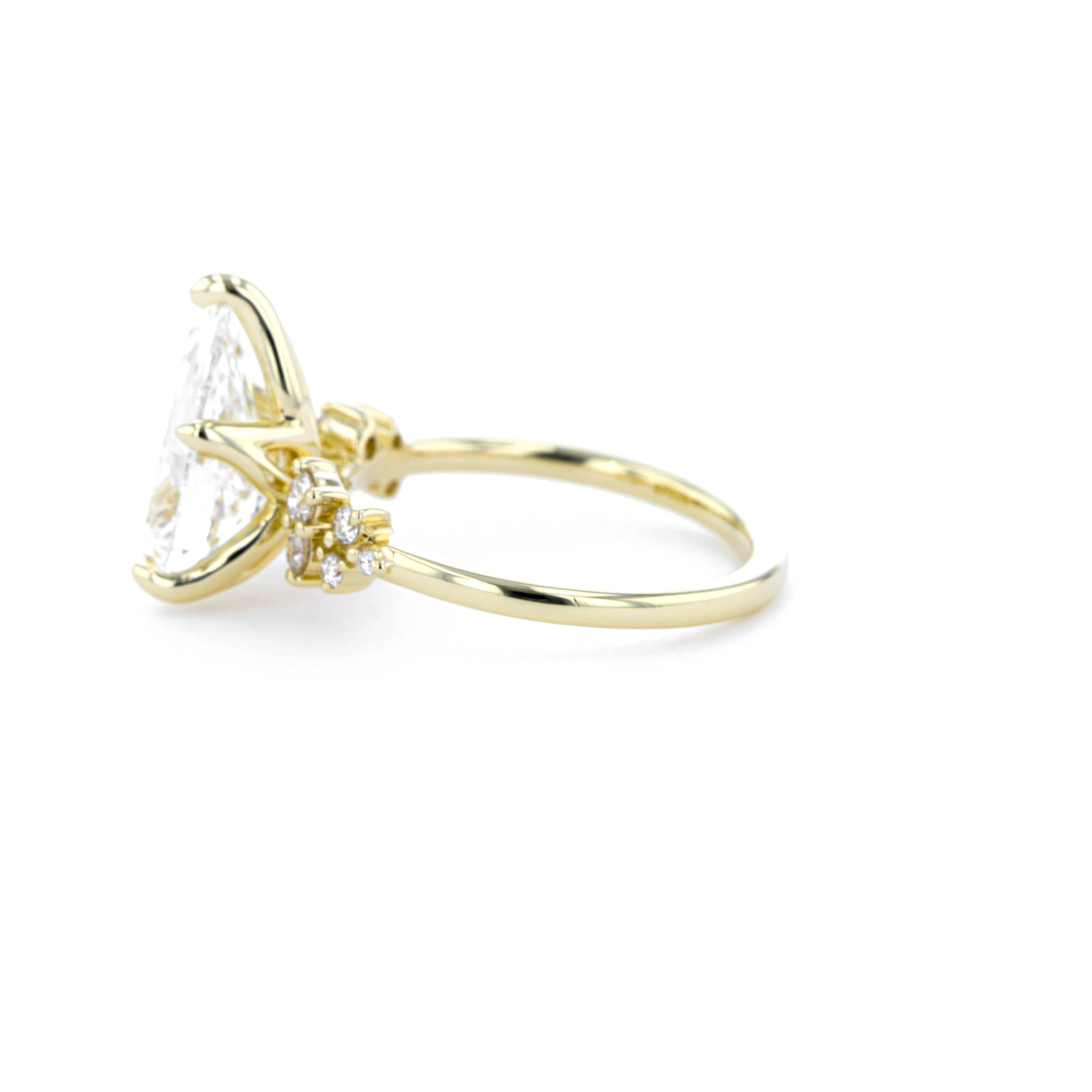 Nova Pear Engagement Rings Princess Bride Diamonds